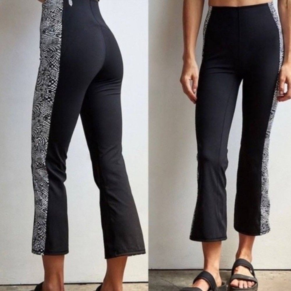 Free People Movement Checkmate Flare Leggings